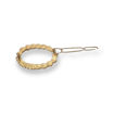 Picture of AMBER GOLD CRYSTAL BARETTE